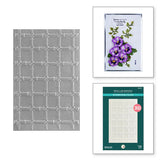 Spellbinders 3D Embossing Folder By Susan Tierney-Cockburn, Bamboo Trellis (E3D-044)