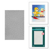 Spellbinders 3D Embossing Folder By Vicki Papaioannou, Raindrops (E3D-052)