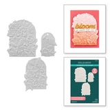 Spellbinders 3D Embossing Folder From Sealed 3D Botanicals, Floral For You