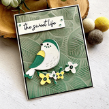Spellbinders, 3D Embossing Folder, Happy Hour, Lush Leaves (E3D-083)
