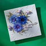 Spellbinders 3D Embossing Folder Through the Meadow by Susan Tierney-Cockburn, Wildly Beautiful (E3D-117)