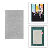Spellbinders 3D Embossing Folder by Dina Wakley, Soaring, Collaged Birds (E3D-123)