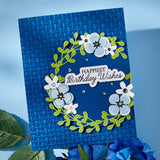 Spellbinders, 3D Embossing Folder by Suzanne Hue, Linen (E3D-139)