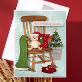 Spellbinders, 3D Embossing Folder By Annie Williams, Country Christmas (E3D-144)