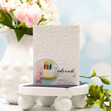 Spellbinders, 3D Embossing Folder From Say Cheese Classic Pooh Birthday, Numbers (E3D-150)