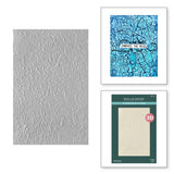Spellbinders, 3D Embossing Folder, Beautifully Imperfect, Crackle Paint (E3D-156)