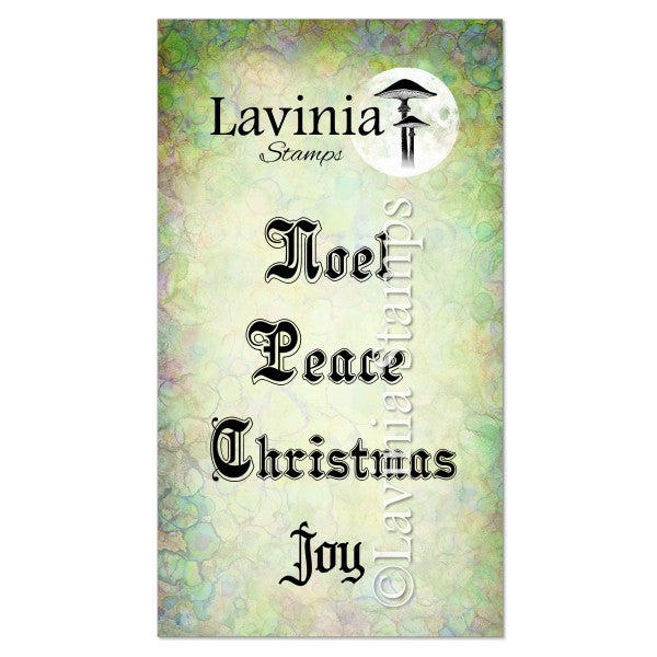 Lavinia, Clear Stamp, Seasonal Words (LAV838)
