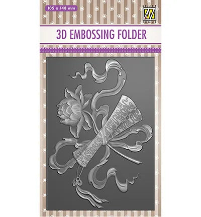 Nellie's Choice, 3D Embossing Folder, Diploma