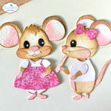 Elizabeth Craft Metal Die, Little Mouse (#2204)