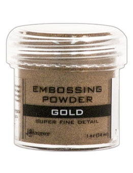 Super Fine Detail Embossing Powder, Gold