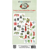 49 And Market Rub-On Transfer Set, Essentials, Evergreen Season