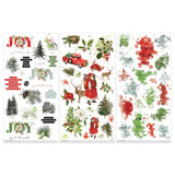 49 And Market Rub-On Transfer Set, Essentials, Evergreen Season