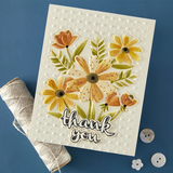 Spellbinders 3D Embossing Folder by Wendy Vecchi, Tabbed Classics, Polka Dot & Posy Duo (E3D-143)