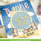 Lawn Fawn, Lawn Cuts Custom Craft Die, Embroidery Hoop Window And Frame Add-on (LF3443)