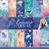 Crafter's Companion, Sara Signature 12X12 Paper Pad, Enchanted Ocean