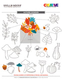 Spellbinders Etched Dies, Envelope of Wonder Collection, Autumn Wonder (S6-220)
