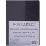 49 & Market Foundations Mixed Up Album, Portrait, Black (FA-28476)