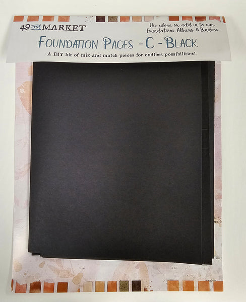 49 And Market Memory Journal Foundations Pages C, Black