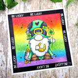 Woodware, Clear 4"x 6" Stamp Set, Lucky Gnome