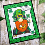 Woodware, Clear 4"x 6" Stamp Set, Lucky Gnome