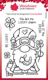 Woodware, Clear 4"x 6" Stamp Set, Lucky Gnome