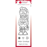 Woodware, Clear 8"x 2.6" Stamp Set, Winter Boots