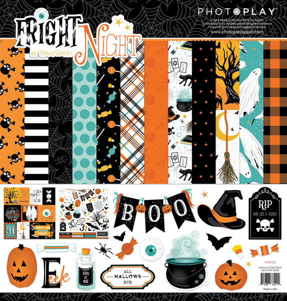 PhotoPlay Collection Pack 12"X12", Fright Night
