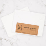 Prism Studio, Simply White, Card Blanks with Envelopes (10 set), 5" X 7" (FS-CB05)