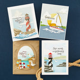 Spellbinders, Stencil By Dawn Woleslagle, Uncharted Waters, Fair Winds (STN-088)