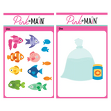 Pink & Main, Dies Set, Fish Bag & School of Fish (PNM650 & PNM647)