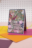 Crafter's Companion, 12"x12" Double-Sided Paper Pad, Floribunda (36/pkg)