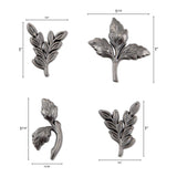 Idea-Ology Metal Adornments 4/Pkg, Foliage