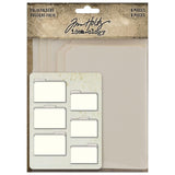 Tim Holtz Idea-ology Folio Folders, 6 Pieces