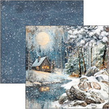 Ciao Bella, Forest Tales, Paper Pad 12"x12" 12/Pkg