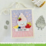 Lawn Fawn, Lawn Cuts Custom Craft Die, Froyo Friend (LF3445)