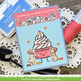 Lawn Fawn, Lawn Cuts Custom Craft Die, Froyo Friend (LF3445)