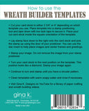 Gina K Designs, Wreath Builder Template, New & Improved!