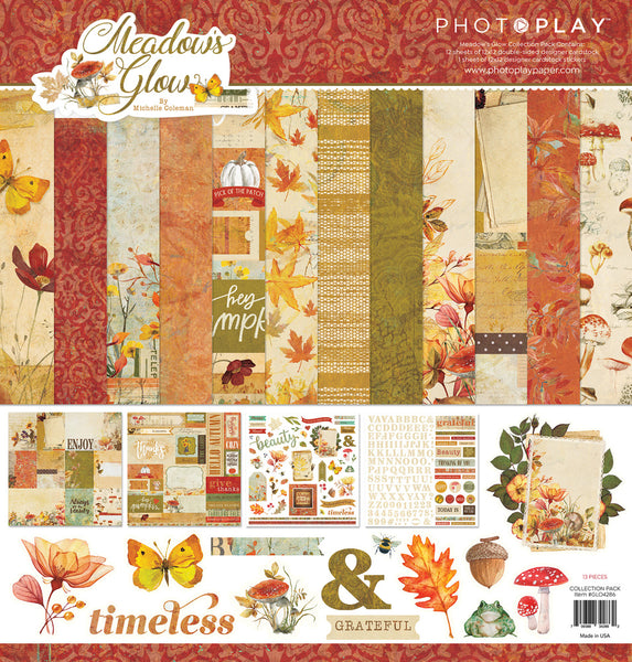 PhotoPlay Collection Pack 12"X12", Meadow's Glow