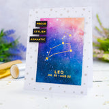 Spellbinders, Celestial Star Background Glimmer Hot Foil Plate from Celestial Zodiacs Collection (GLP-275)