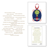Spellbinders, Glimmer Hot Foil Plate & Die Set, Mini Christmas Sentiments (GLP-296)
