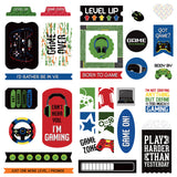 PhotoPlay, Gamer, Cardstock Ephemera Die-Cuts (GMR3739)