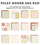 Carta Bella, Double-Sided Paper Pad 6"X6", Silly Goose (CBGOO488023)