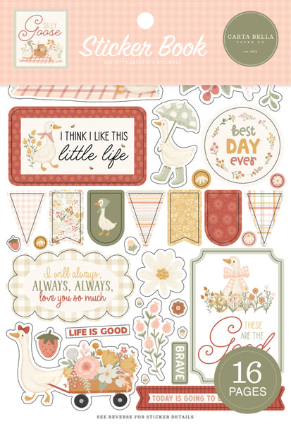 Carta Bella Sticker Book, Silly Goose