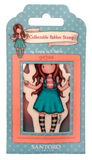 Santoro's Gorjuss Rubber Stamps, Living In A Bubble