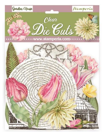 Stamperia Clear Die-Cuts, Romantic Garden House (DFLDCP25)