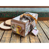 Stamperia Colored Wooden Shapes A5, Garden
