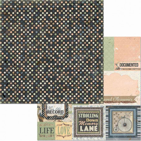 BoBunny, Once Upon A Lifetime, Double-Sided Cardstock 12"X12", Generations