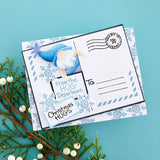 Spellbinders, Etched Dies from the Holiday Hugs Collection by Stampendous, Gnome Hugs (S6-213)