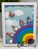 Riley & Company, Rubber Stamps, Mushroom Lane, Gnomies and Accessories