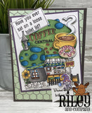 Riley & Company, Rubber Stamps, Mushroom Lane, Gnomies and Accessories